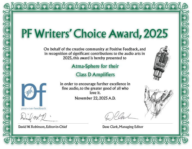 Positive feedback Award for 2025