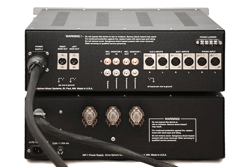 Atma-Sphere MP-1 arrière panel